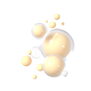 3D立体护肤美容细胞结构元素