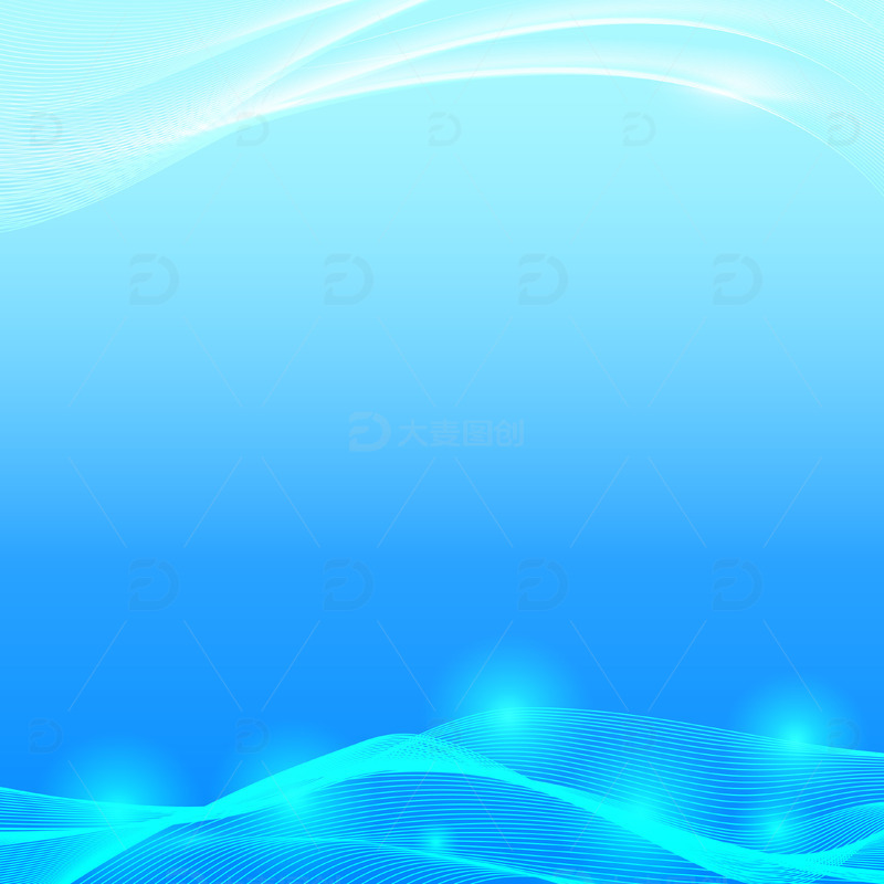 源文件下载【趣麦麦图】蓝色渐变科技线条矢量背景