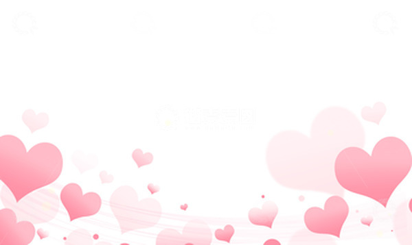 源文件下载【趣麦麦图】七夕情人节爱心底纹素材