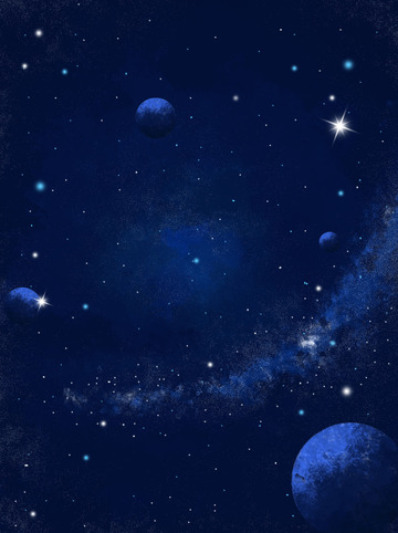 梦幻科技星球光点背景