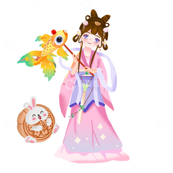 源文件下载【趣麦麦图】中秋节 人长久 共婵娟