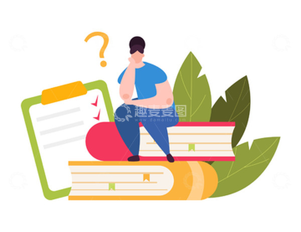 源文件下载【趣麦麦图】扁平矢量开学季人物