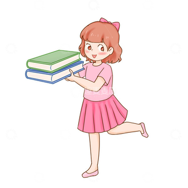 源文件下载【趣麦麦图】开学季领新书