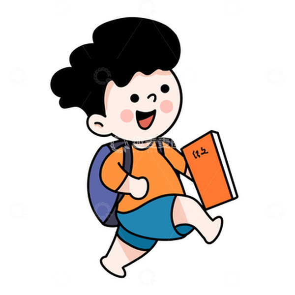 源文件下载【趣麦麦图】新学期开学季学生