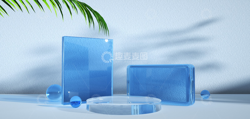 c4d光影展台背景