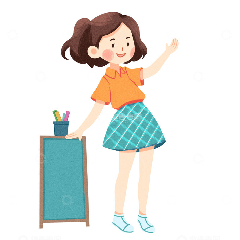 源文件下载【趣麦麦图】教师节感恩老师教师