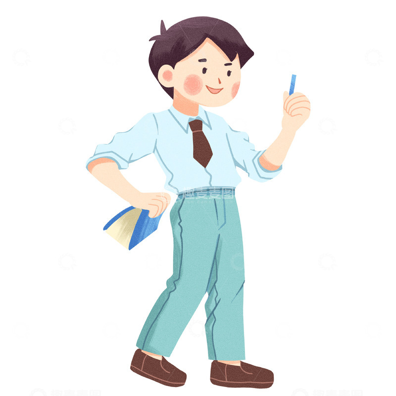 源文件下载【趣麦麦图】教师节感谢师恩老师