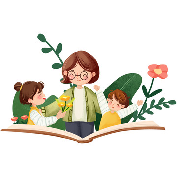 师恩难忘献花给老师