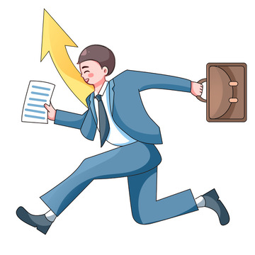 招聘求职商务人士