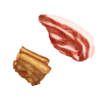 手绘五花肉 红烧肉