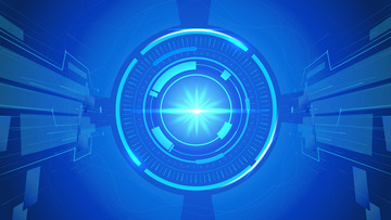 蓝色科技发布会背景