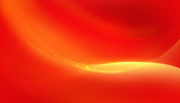 红色金色线条红色大气海报背景