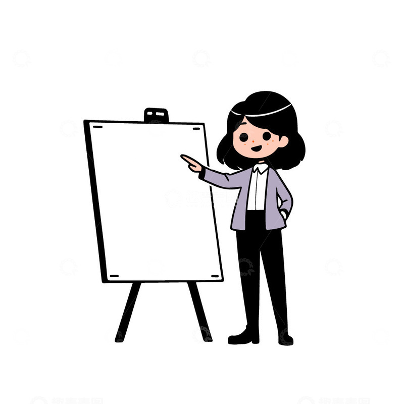 源文件下载【趣麦麦图】招聘宣讲人员女生