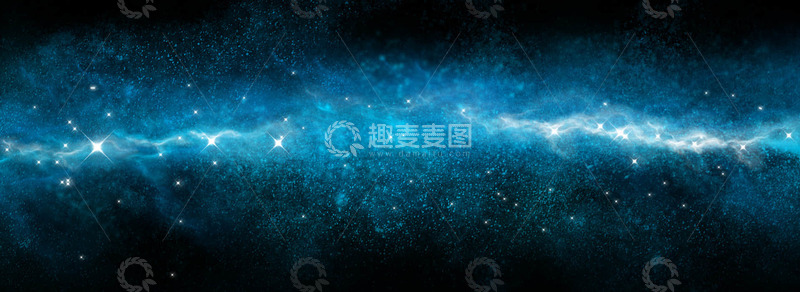 源文件下载【趣麦麦图】唯美梦幻星空背景