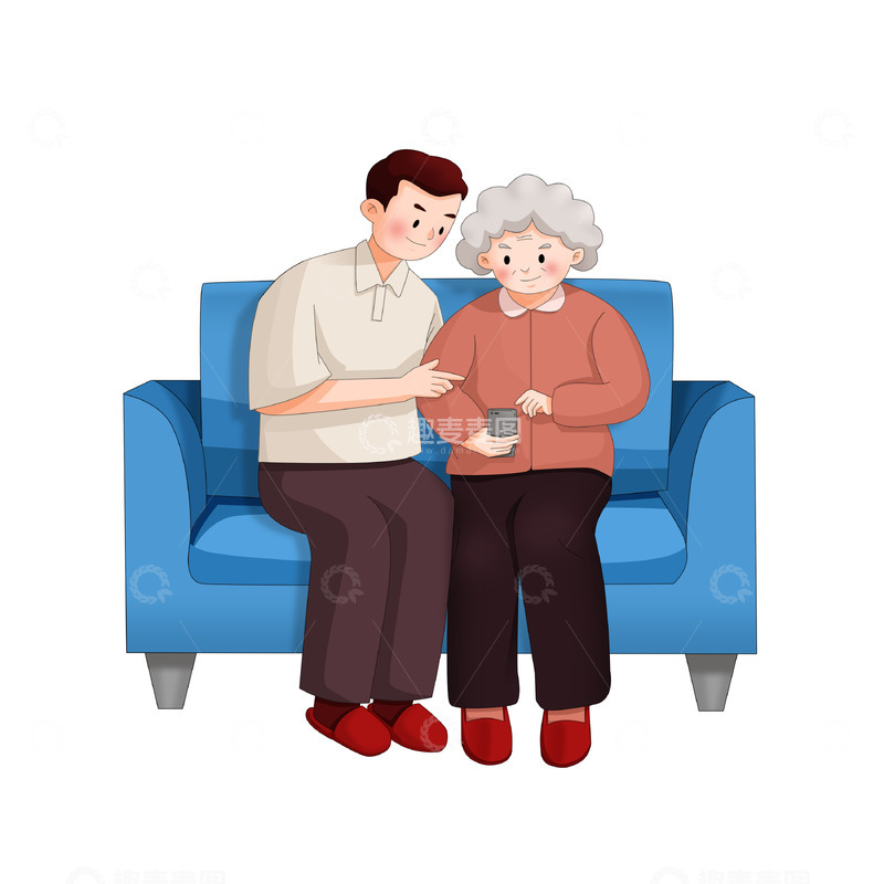 重阳节陪伴孝顺老人