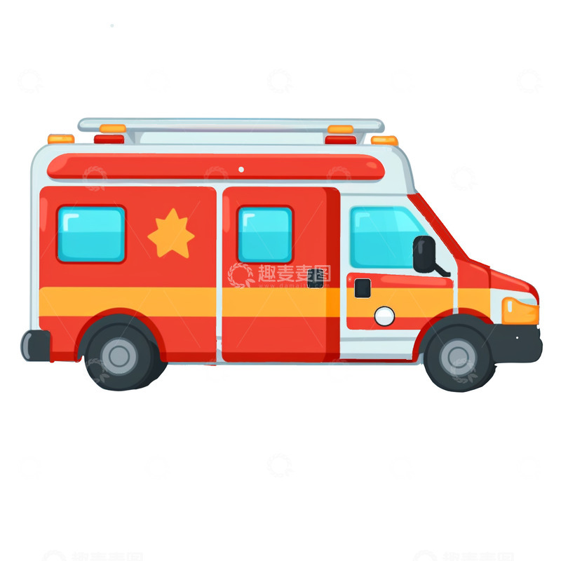 源文件下载【趣麦麦图】卡通汽车小型