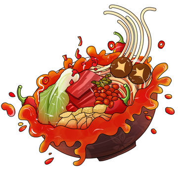 重庆辣子鸡麻辣小面米粉米线