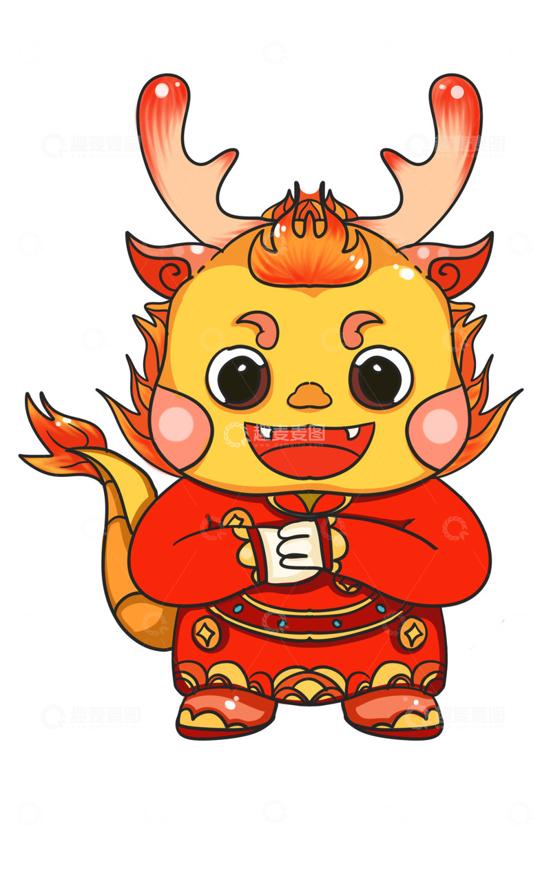 恭喜发财龙年喜洋洋