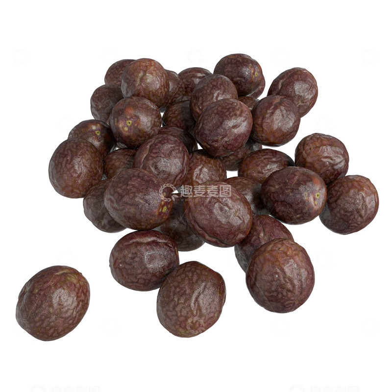 源文件下载【趣麦麦图】写实水果百香果