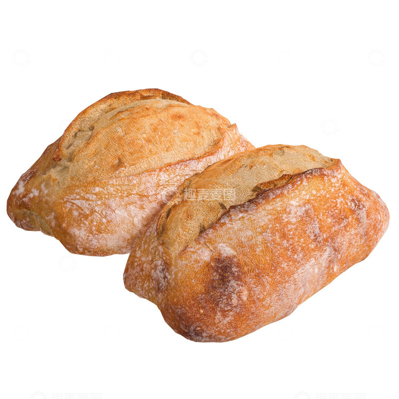 源文件下载【趣麦麦图】超写实西餐食物面包