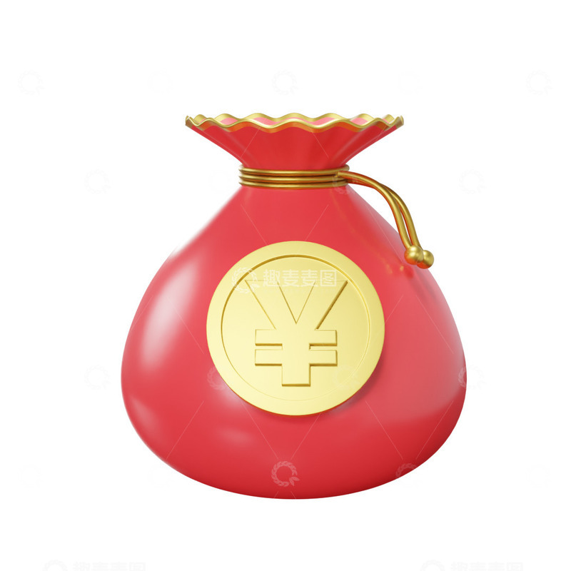 源文件下载【趣麦麦图】双十一红包金币3d立体元素双11