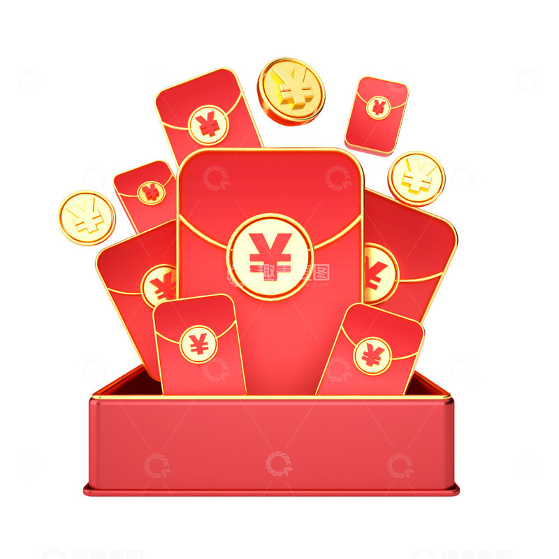 源文件下载【趣麦麦图】双11红包元素