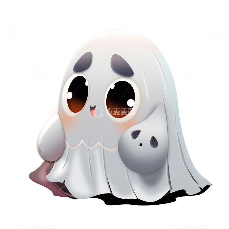 源文件下载【趣麦麦图】万圣节小幽灵