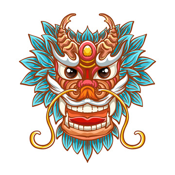 龙头龙首龙年元素