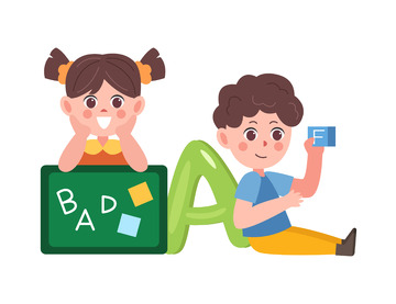 卡通简约寒假补习班