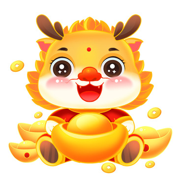 2024龙年创意字体2024字体元素