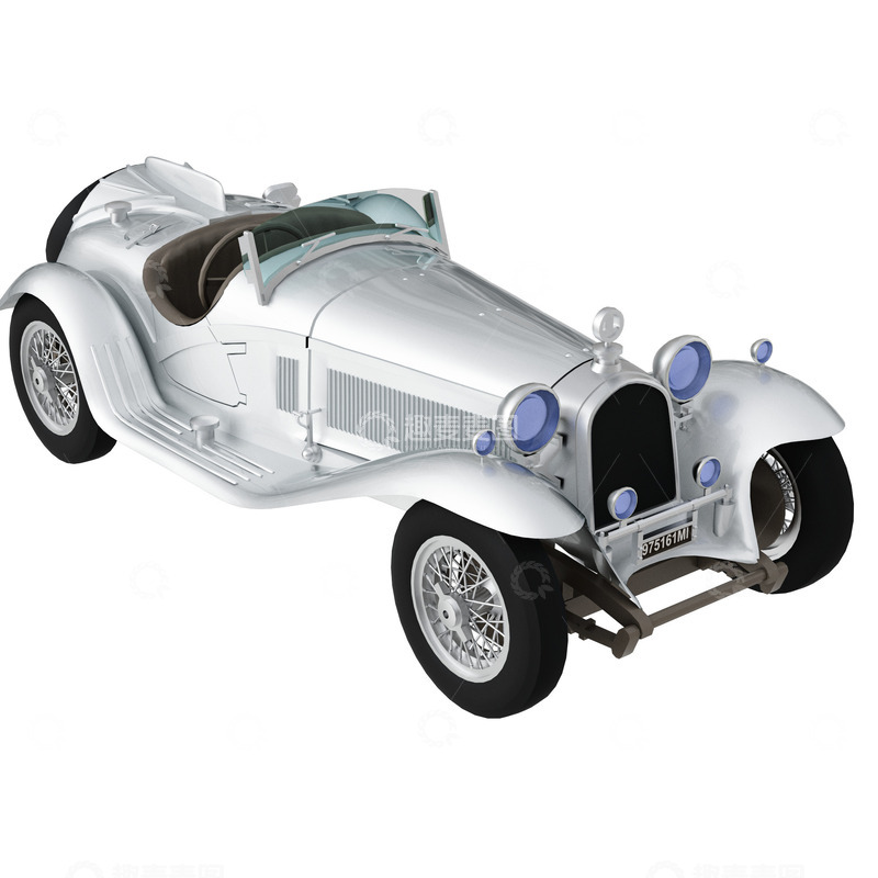 源文件下载【趣麦麦图】复古老爷车交通工具