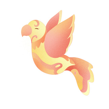 国风 鹦鹉 喜庆