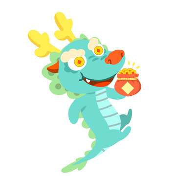 恭喜发财恶搞小龙福袋