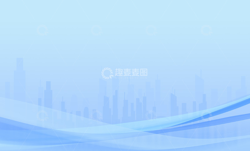 源文件下载【趣麦麦图】蓝色商务科技背景