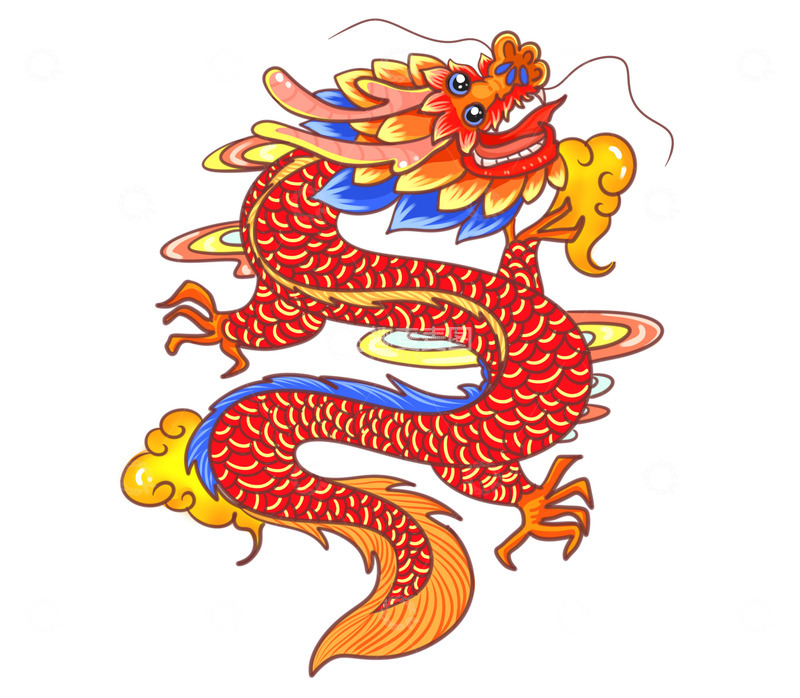 源文件下载【趣麦麦图】-新年龙年形象