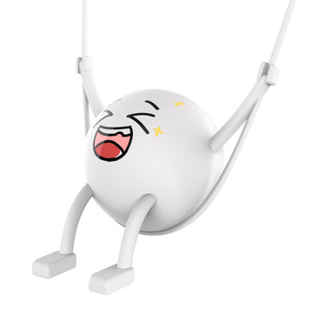 汤圆冬至卡通立体可爱冬天喜庆秋千