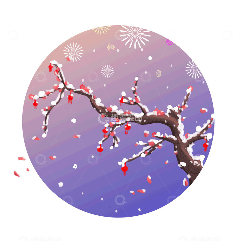 冬日里的一点红——腊梅烟火