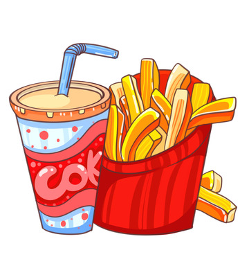 快乐可乐与薯条