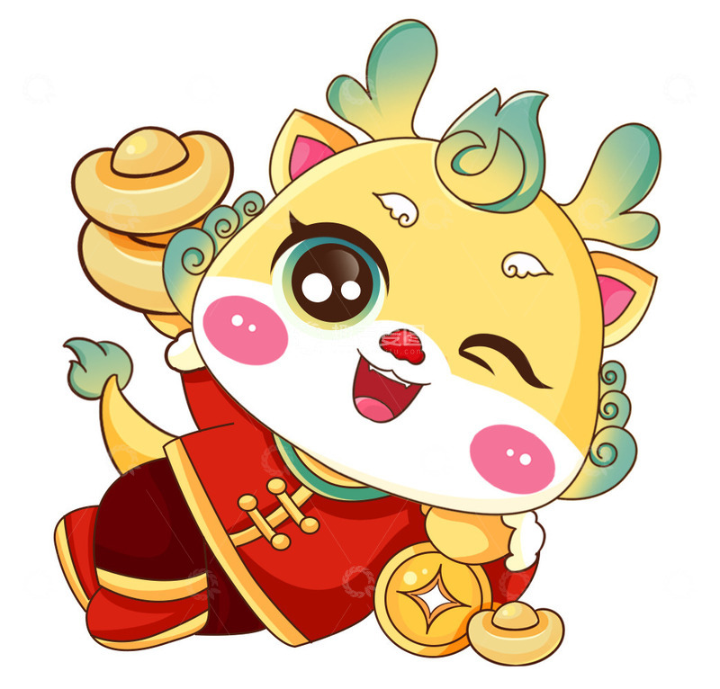 龙年春节新年龙IP卡通形象