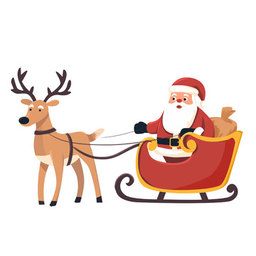 圣诞节圣诞老人送礼物