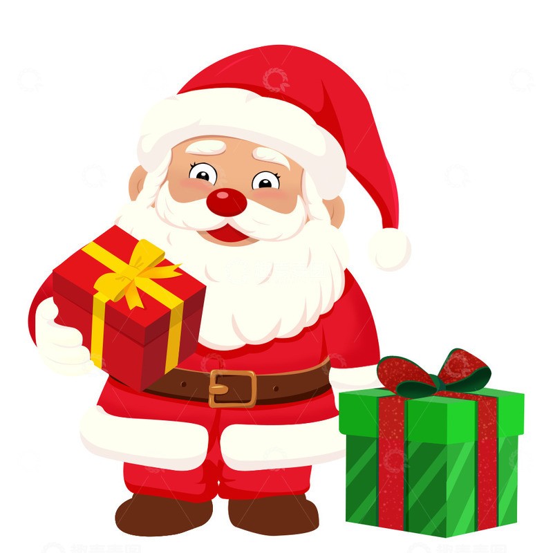 送礼物的圣诞老人