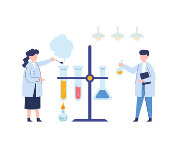 扁平简约化学实验研究