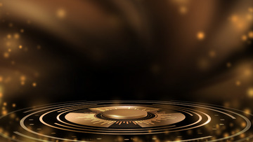 大气黑金年会颁奖盛典舞台展示背景