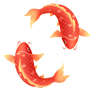 新年国潮红色鸿运锦鲤