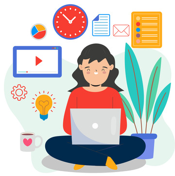 寒假居家办公网课