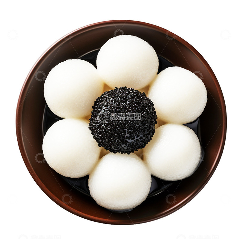 源文件下载【趣麦麦图】正月十五元宵节汤圆