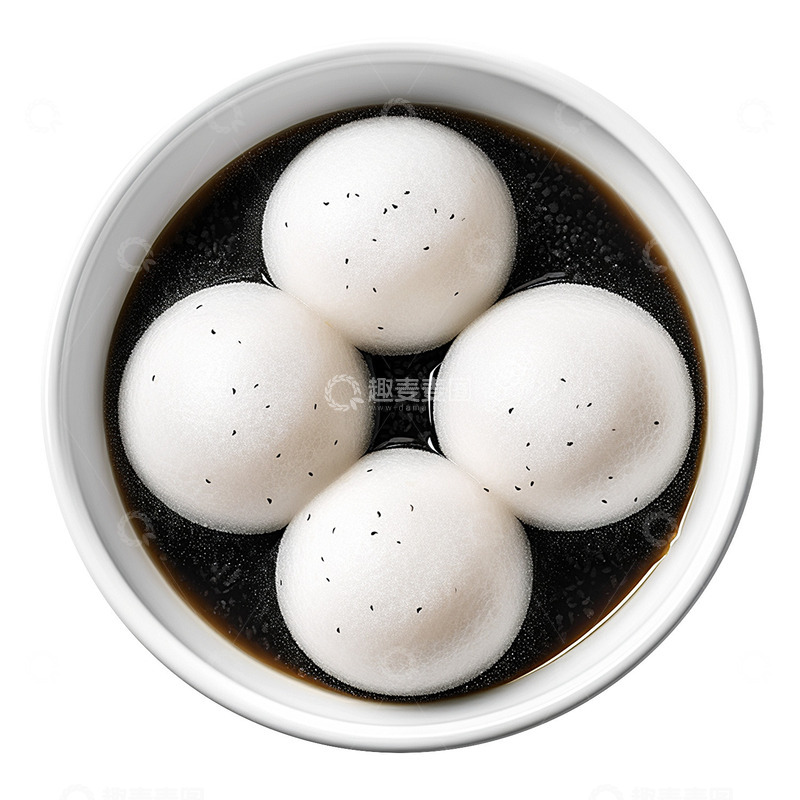 源文件下载【趣麦麦图】农历正月十五元宵节汤圆