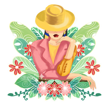 女神节人物-今天我就是女王