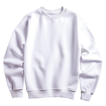 白色的卫衣照片