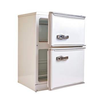 旧式小冰箱冰柜